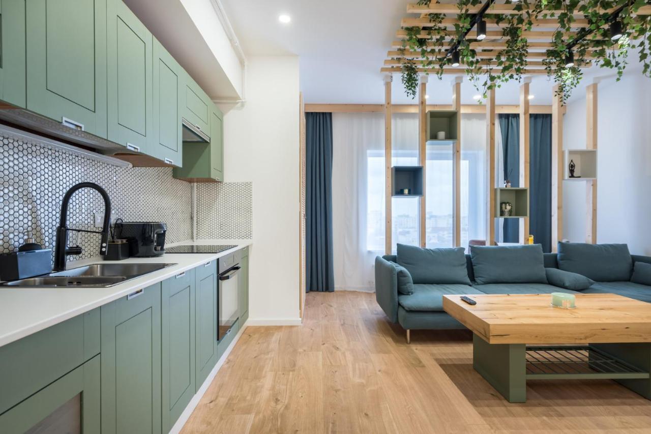 Jungle Escape - Luxe 1-Br Haven In Bucharest公寓 外观 照片