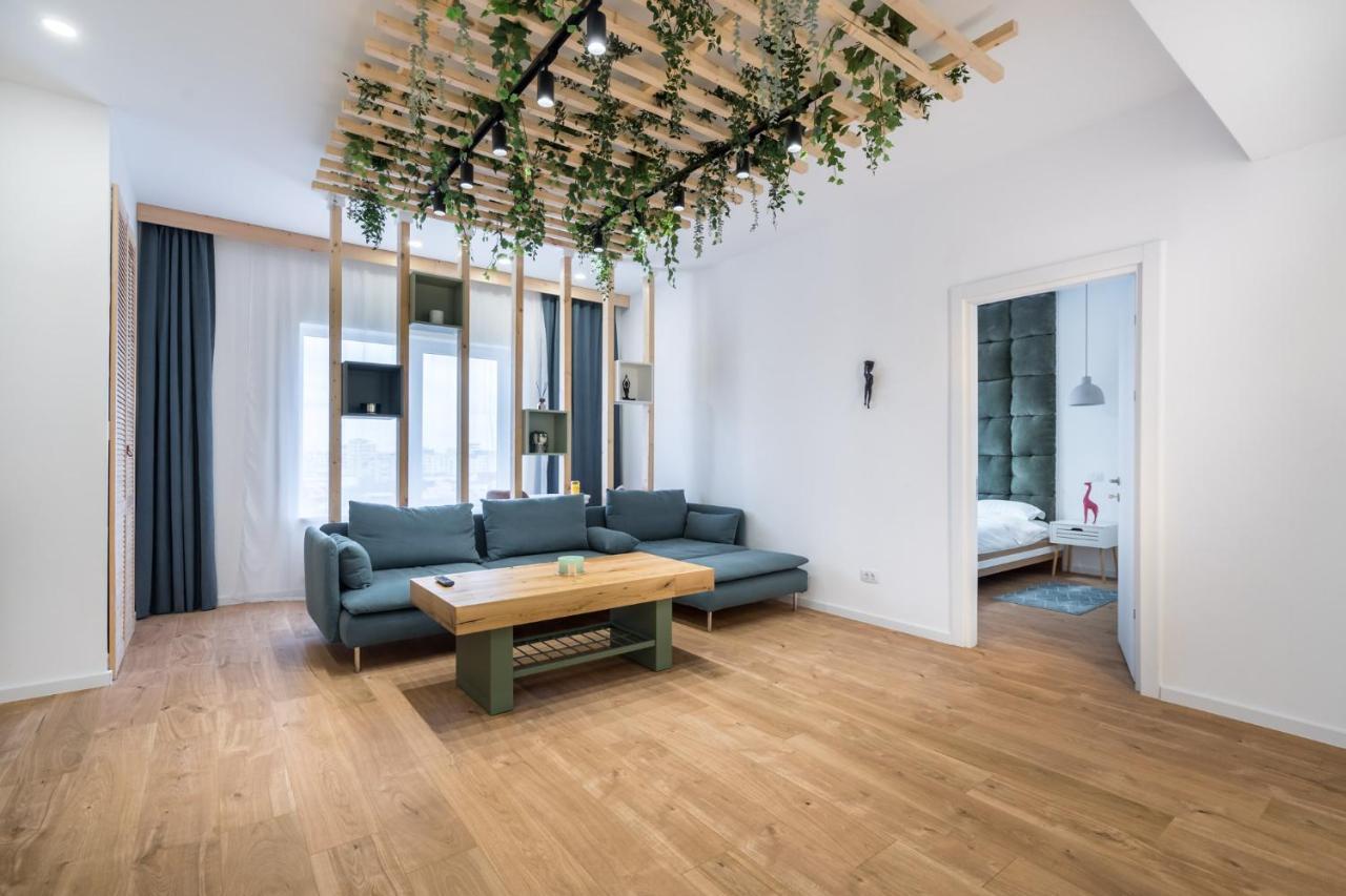 Jungle Escape - Luxe 1-Br Haven In Bucharest公寓 外观 照片