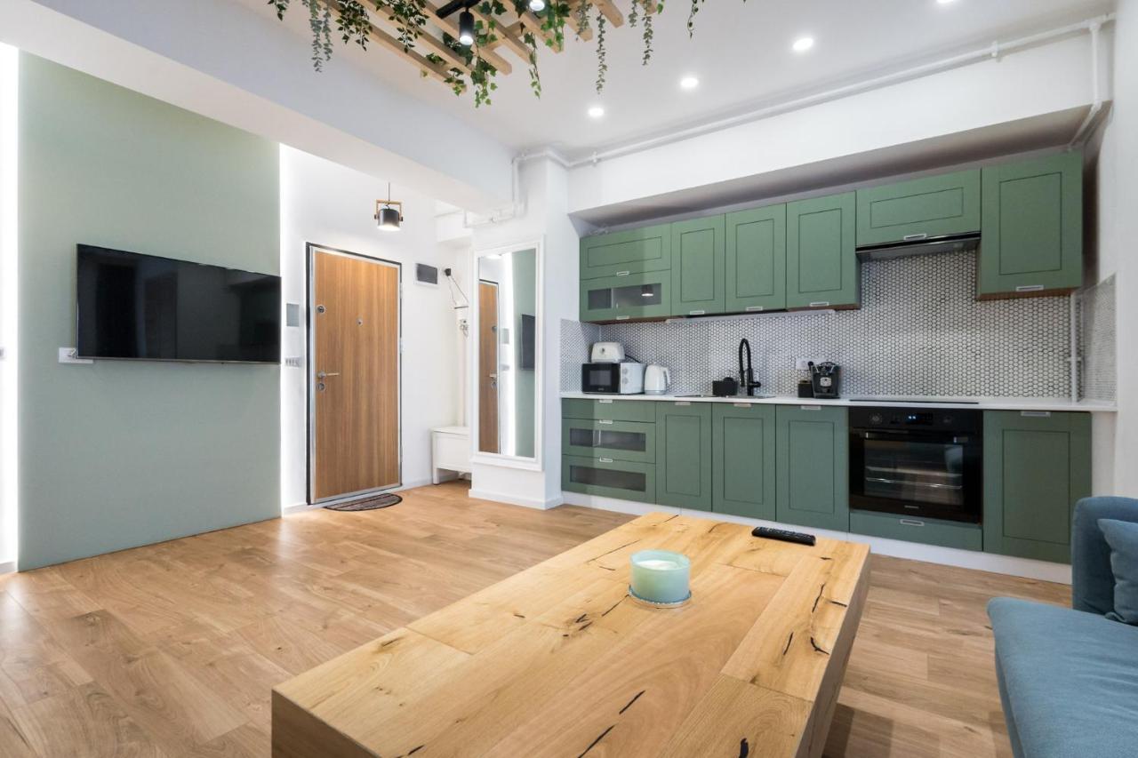 Jungle Escape - Luxe 1-Br Haven In Bucharest公寓 外观 照片