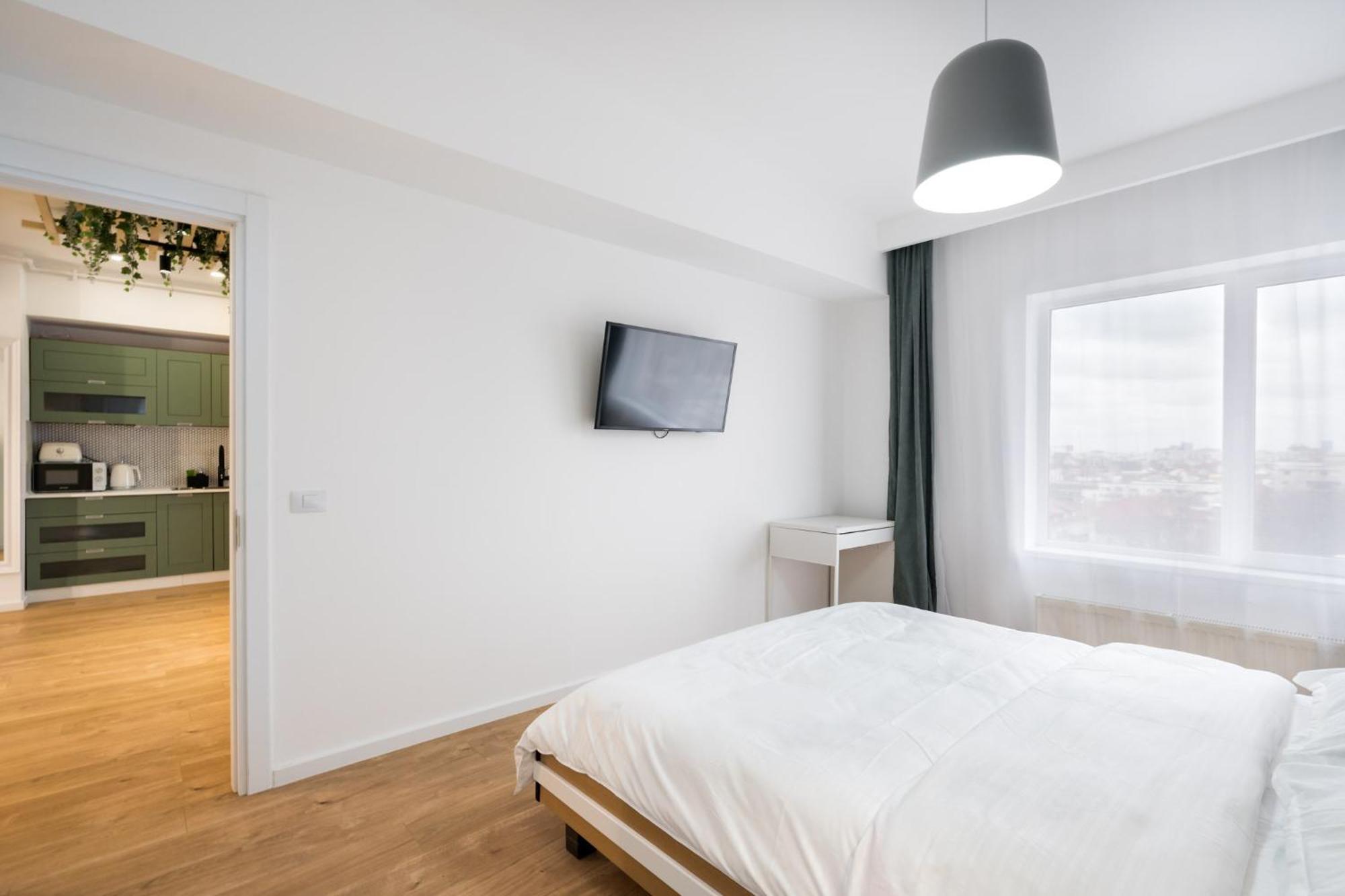 Jungle Escape - Luxe 1-Br Haven In Bucharest公寓 外观 照片